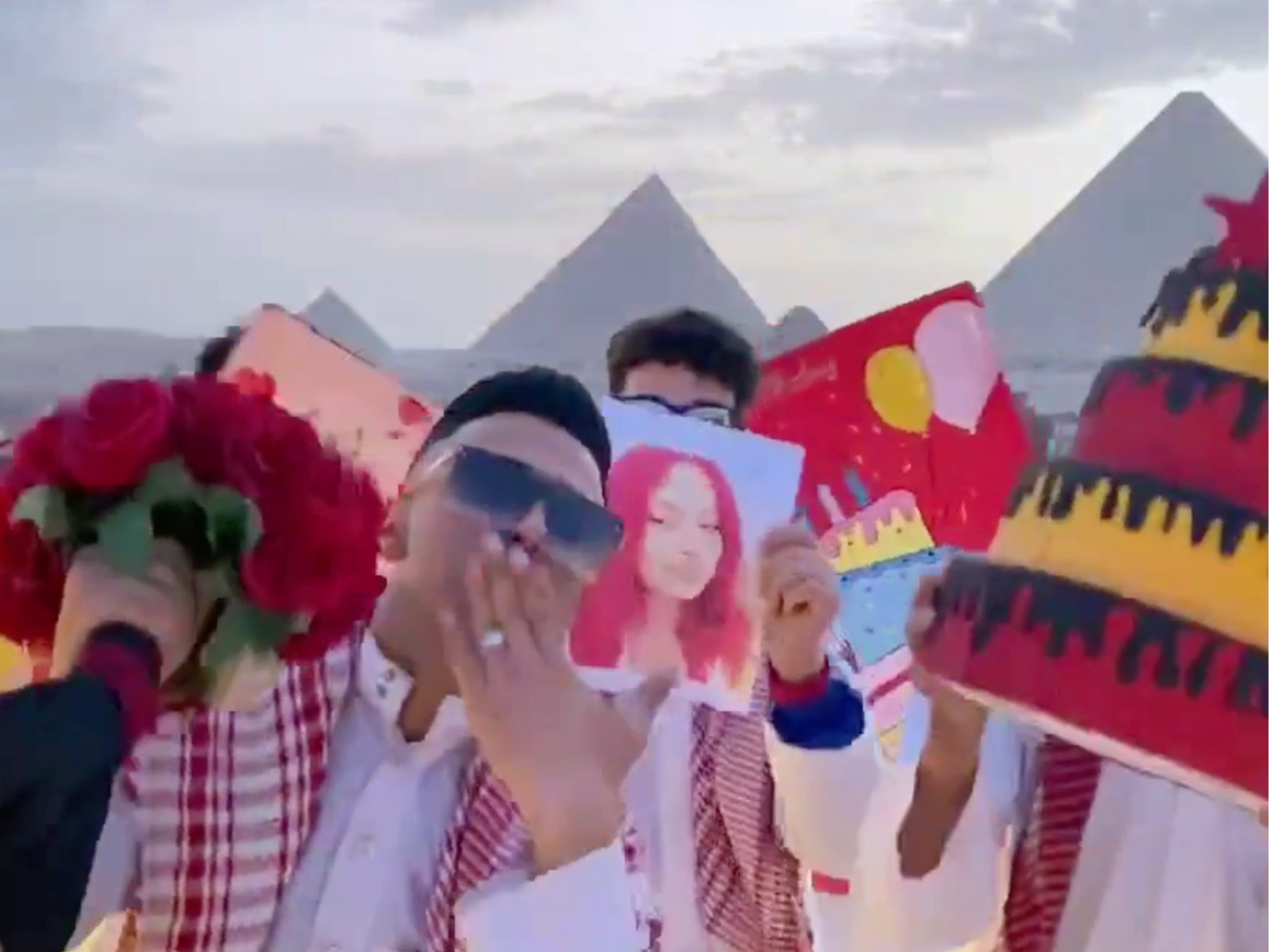 The Egyptian Pyramid Crew. The Egyptian Pyramid Crew.